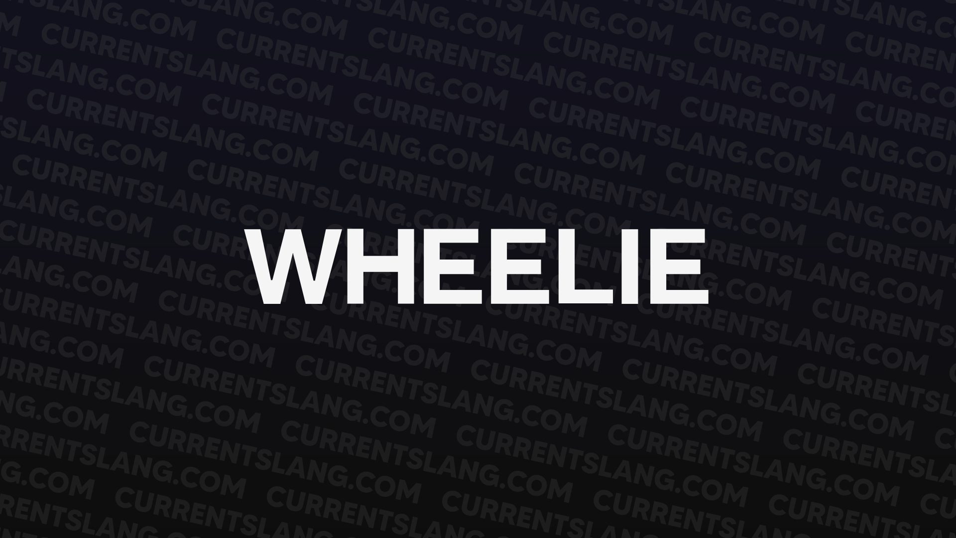 title image for Wheelie