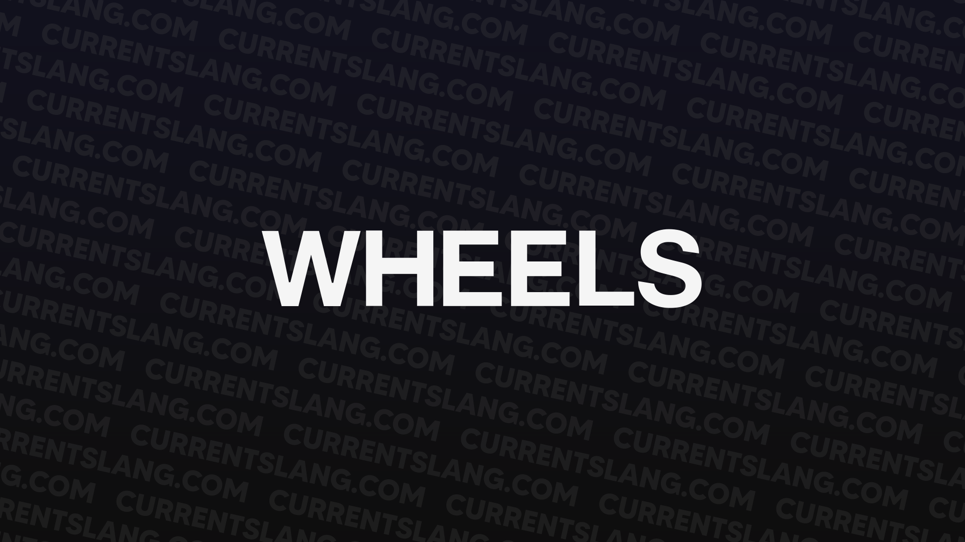 title image for Wheels