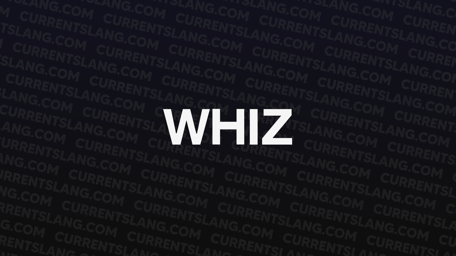 title image for whiz