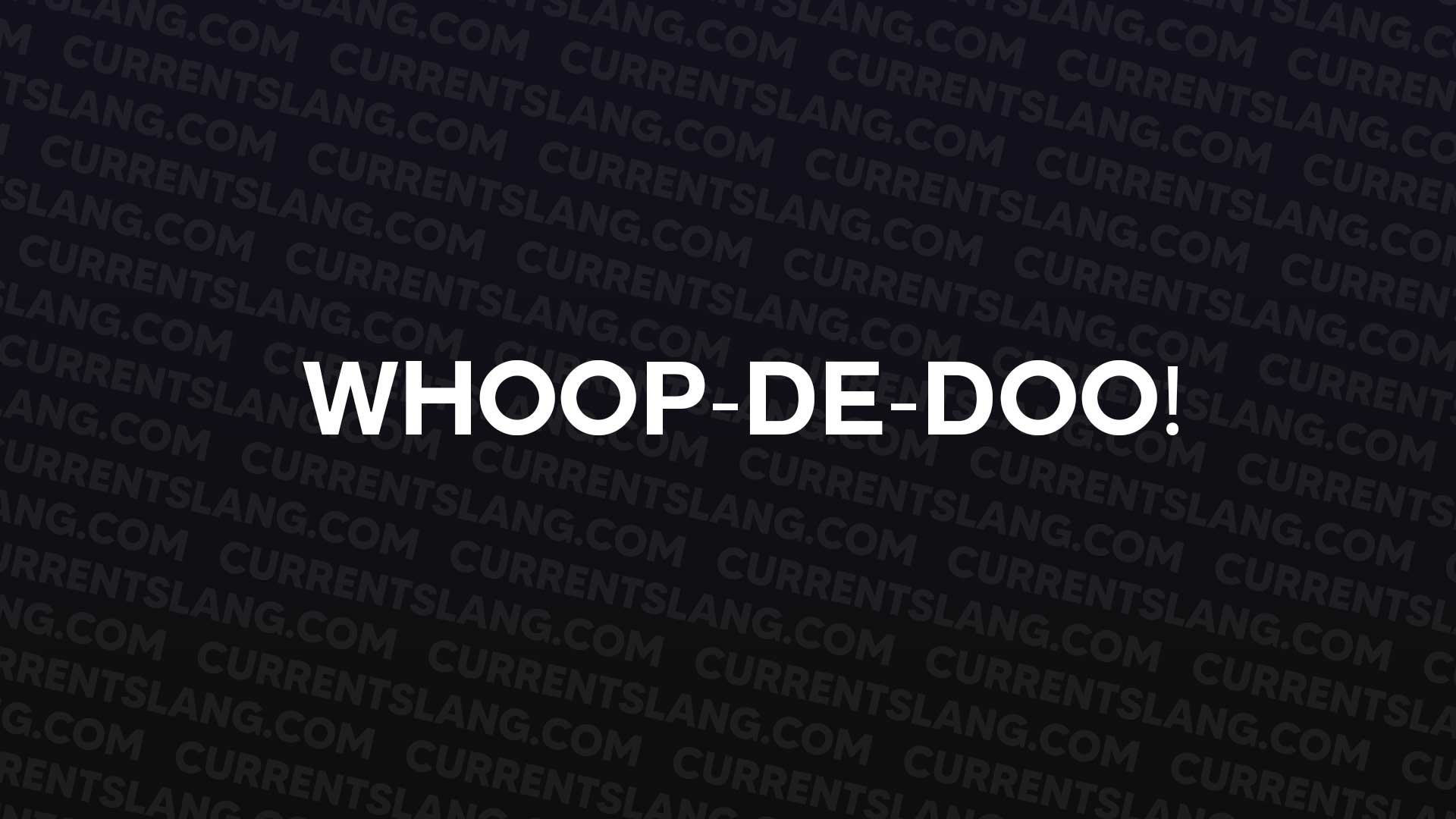 title image for Whoop-de-doo!