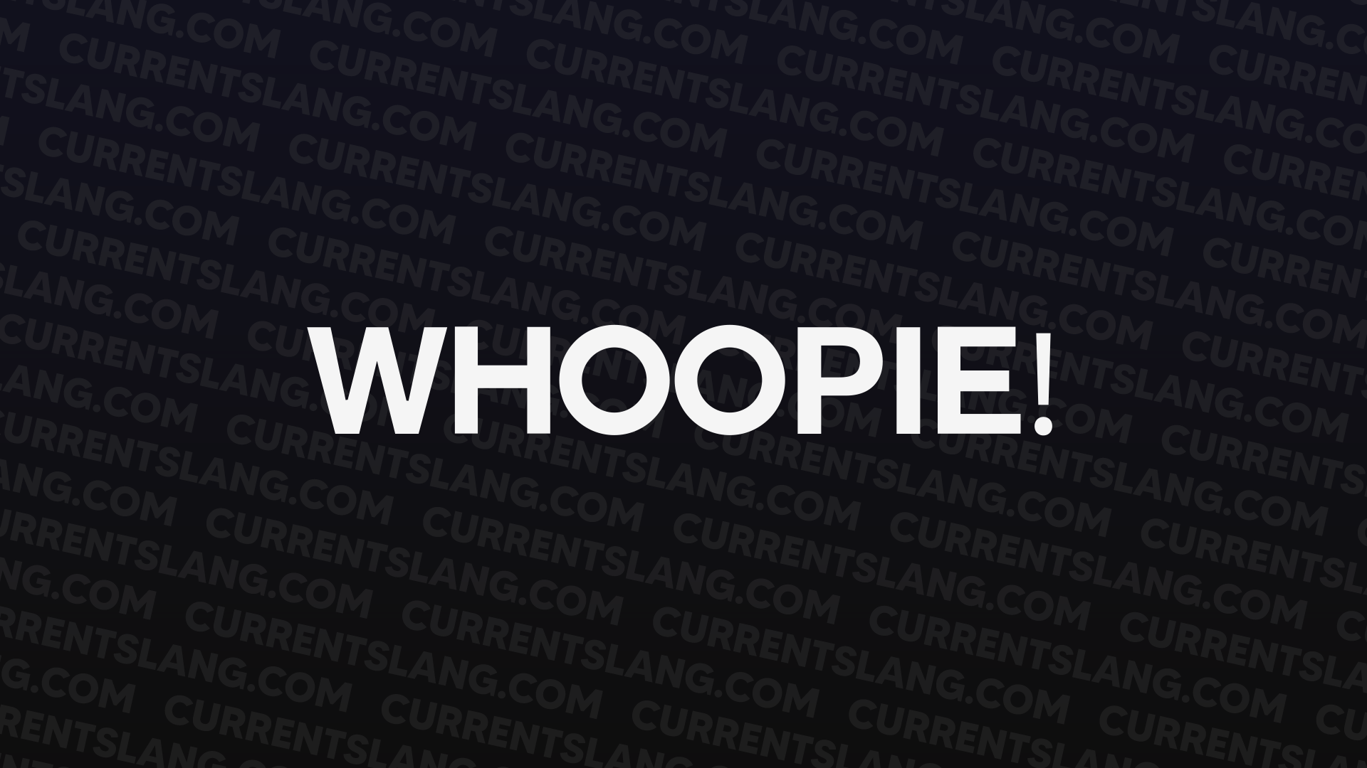 title image for whoopie!