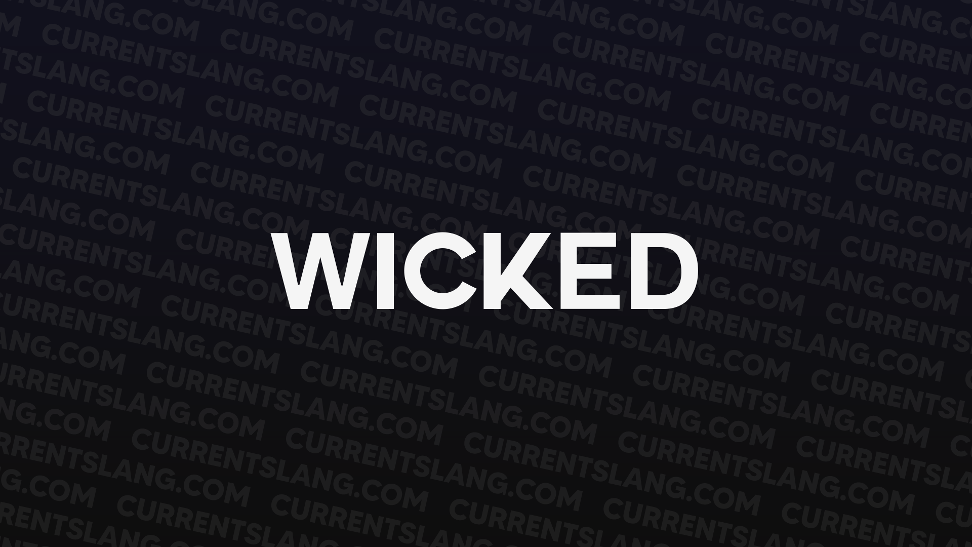 title image for Wicked