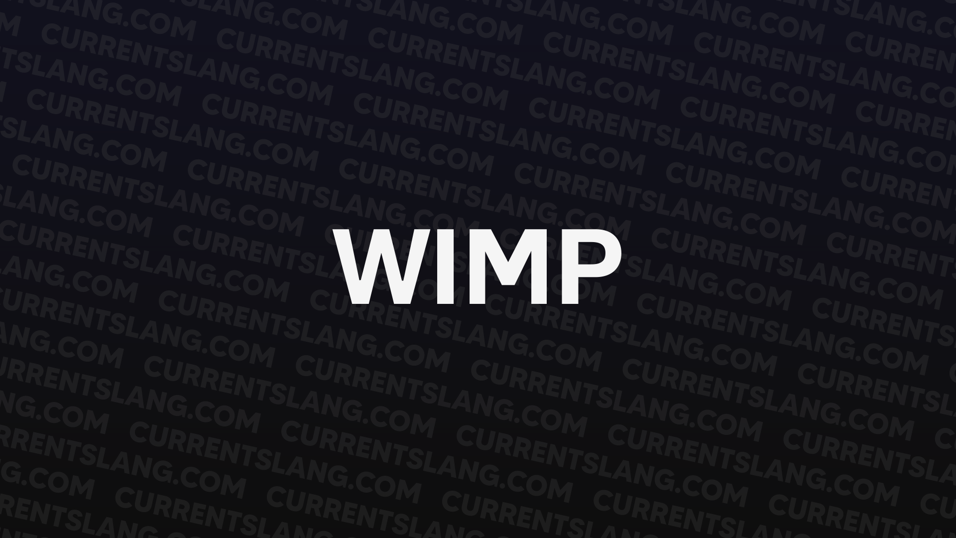 title image for Wimp