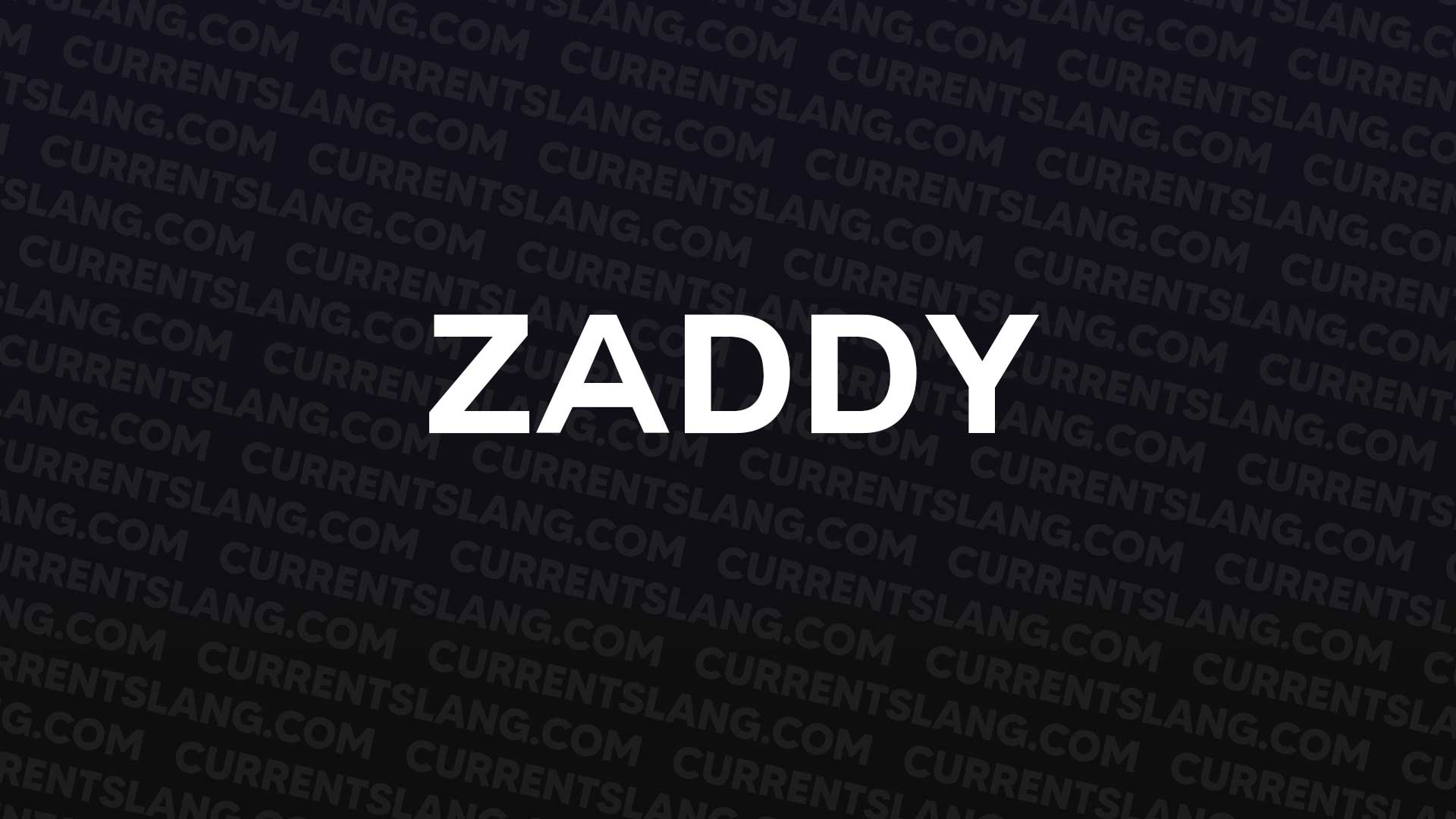 ZADDY